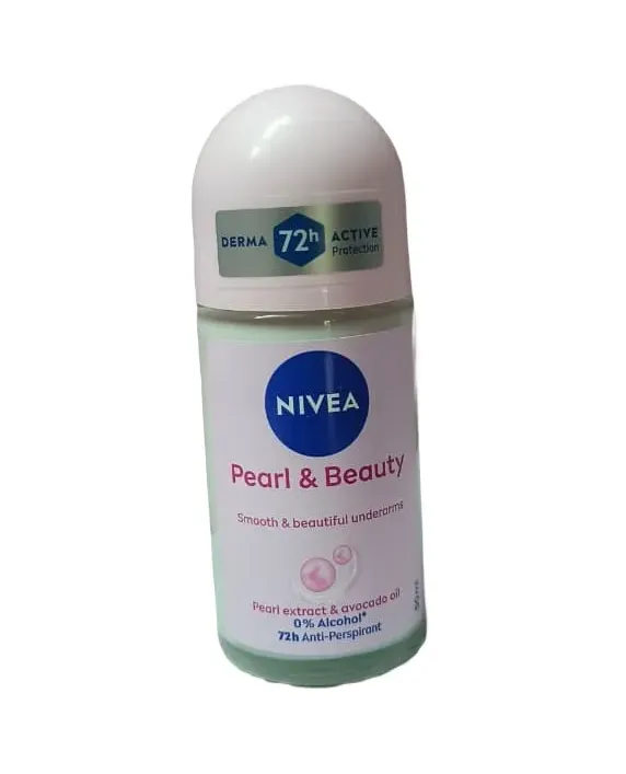 NIVEA Pearl & Beauty Anti-Perspirant Roll-On - 50ml